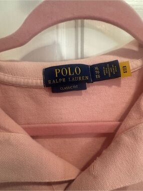 Polo by Ralph Lauren Light Pink Classic Fit Crew Sweater